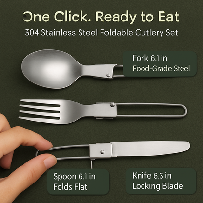 12-Piece Camping Cookware Set | Pot, Kettle, Pan & Cutlery | Anodized Aluminum | For 2–3 People