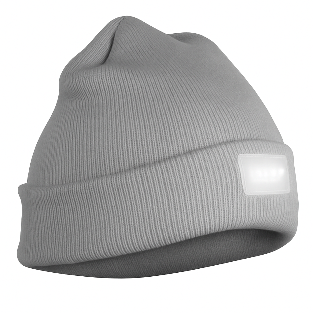 iMounTEK LED Headlamp Beanie – 5-LED, 12-Hour Battery, 7 Colors