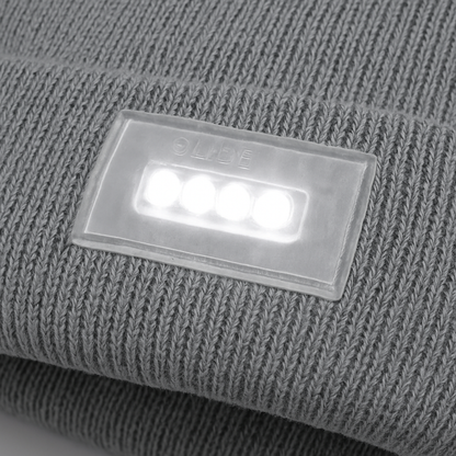 iMounTEK LED Headlamp Beanie – 5-LED, 12-Hour Battery, 7 Colors