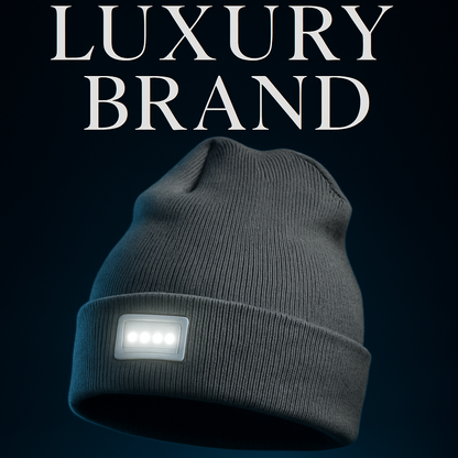 iMounTEK LED Headlamp Beanie – 5-LED, 12-Hour Battery, 7 Colors