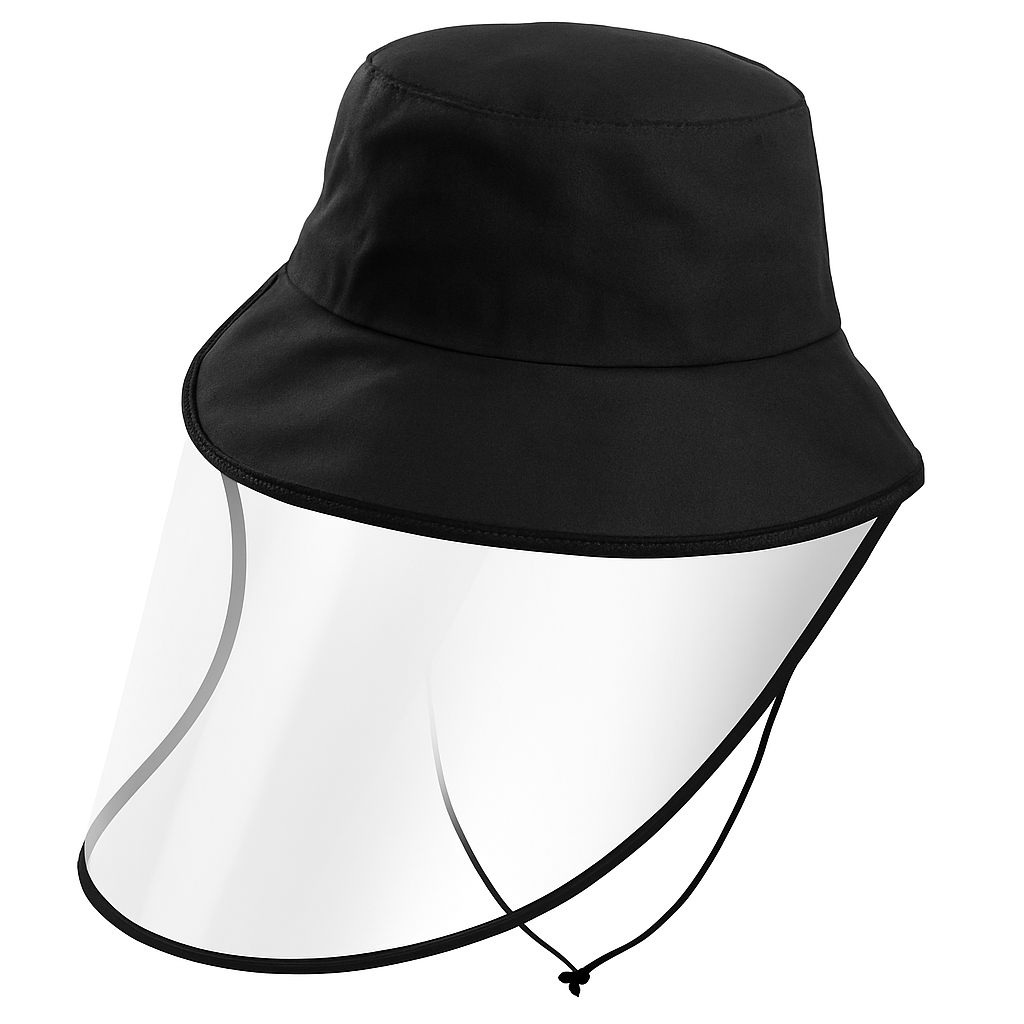 Fisherman Bucket Hat with Detachable Face Shield | UPF 50+ | Dustproof & Anti-Saliva | Unisex | iMounTEK