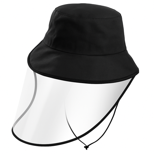 Fisherman Bucket Hat with Detachable Face Shield | UPF 50+ | Dustproof & Anti-Saliva | Unisex | iMounTEK