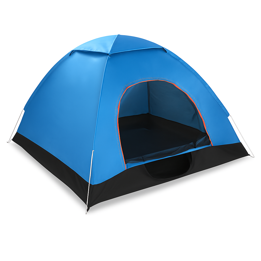 Pop-Up Camping Tent – 3-4 Person, All-Season, Instant Setup
