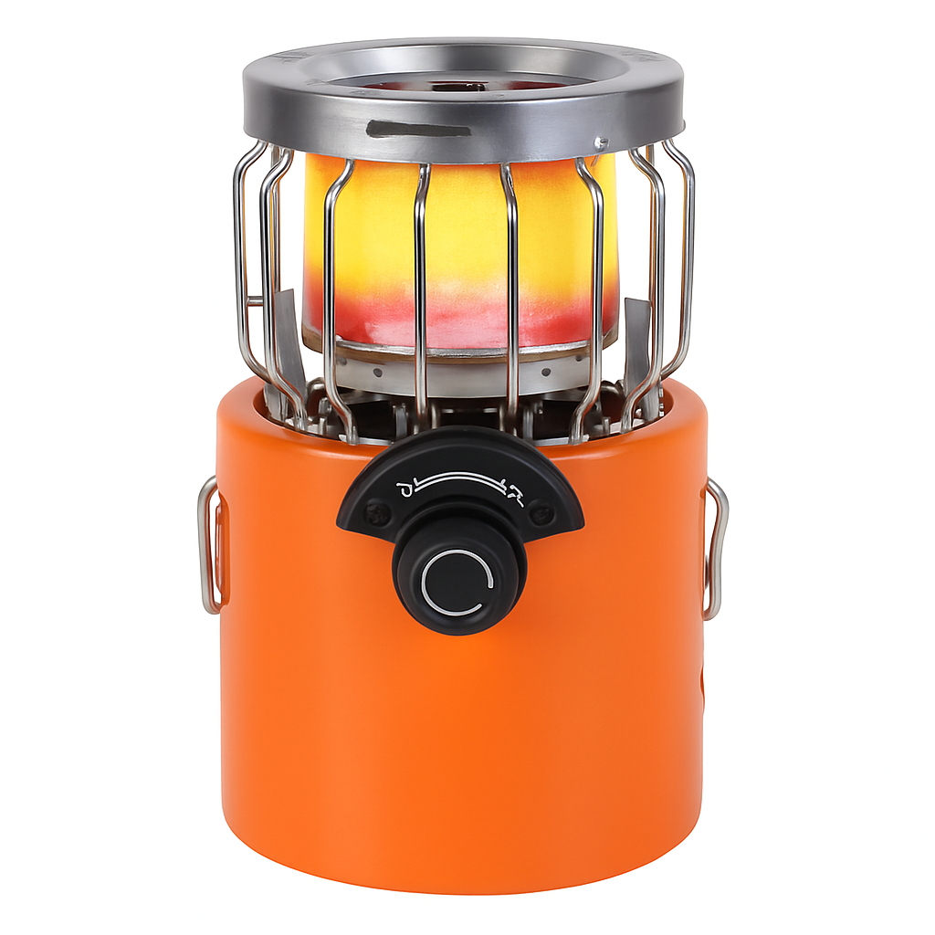 2-in-1 Camping Stove & Tent Heater | 2000W | 3 Modes | 360° Radiant Heat | Propane/Butane