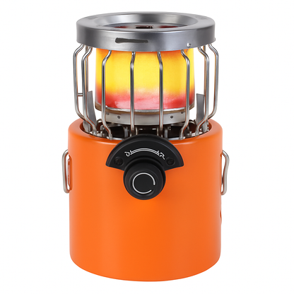2-in-1 Camping Stove & Tent Heater | 2000W | 3 Modes | 360° Radiant Heat | Propane/Butane