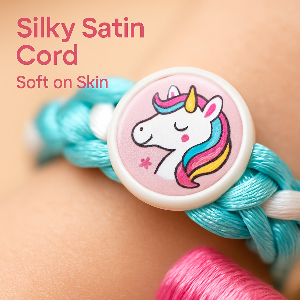 Bracelet Making Kit | 7 Knot Styles | 20 Bracelets | Travel-Friendly | Laromni | Pink or Purple