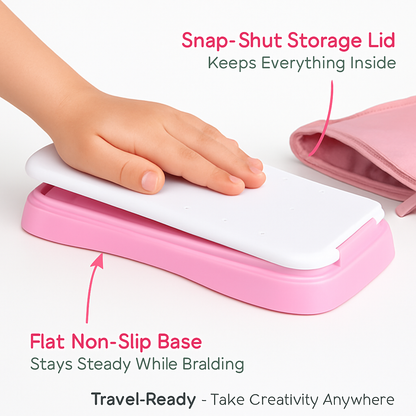 Bracelet Making Kit | 7 Knot Styles | 20 Bracelets | Travel-Friendly | Laromni | Pink or Purple
