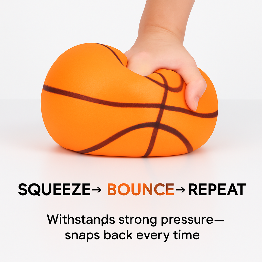 Silent Foam Basketball | PU Foam | Near-Silent Indoor Play | iMounTEK | With or Without Hoop