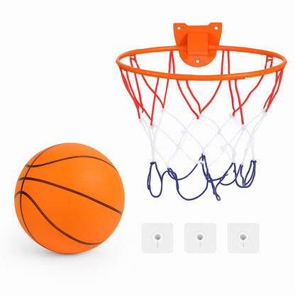 Silent Foam Basketball | PU Foam | Near-Silent Indoor Play | iMounTEK | With or Without Hoop