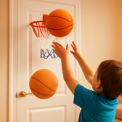 Silent Foam Basketball | PU Foam | Near-Silent Indoor Play | iMounTEK | With or Without Hoop