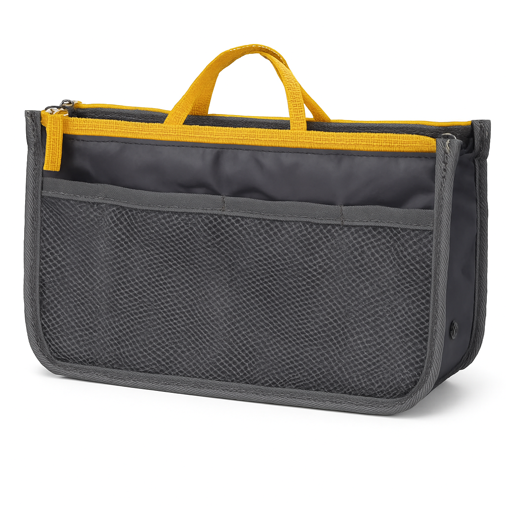 Travel Handbag Organizer | 13 Pockets | Detachable Key Chain | Nylon | iMounTEK | 6 Colors