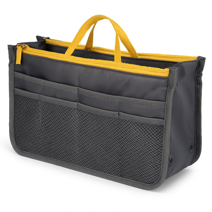 Travel Handbag Organizer | 13 Pockets | Detachable Key Chain | Nylon | iMounTEK | 6 Colors