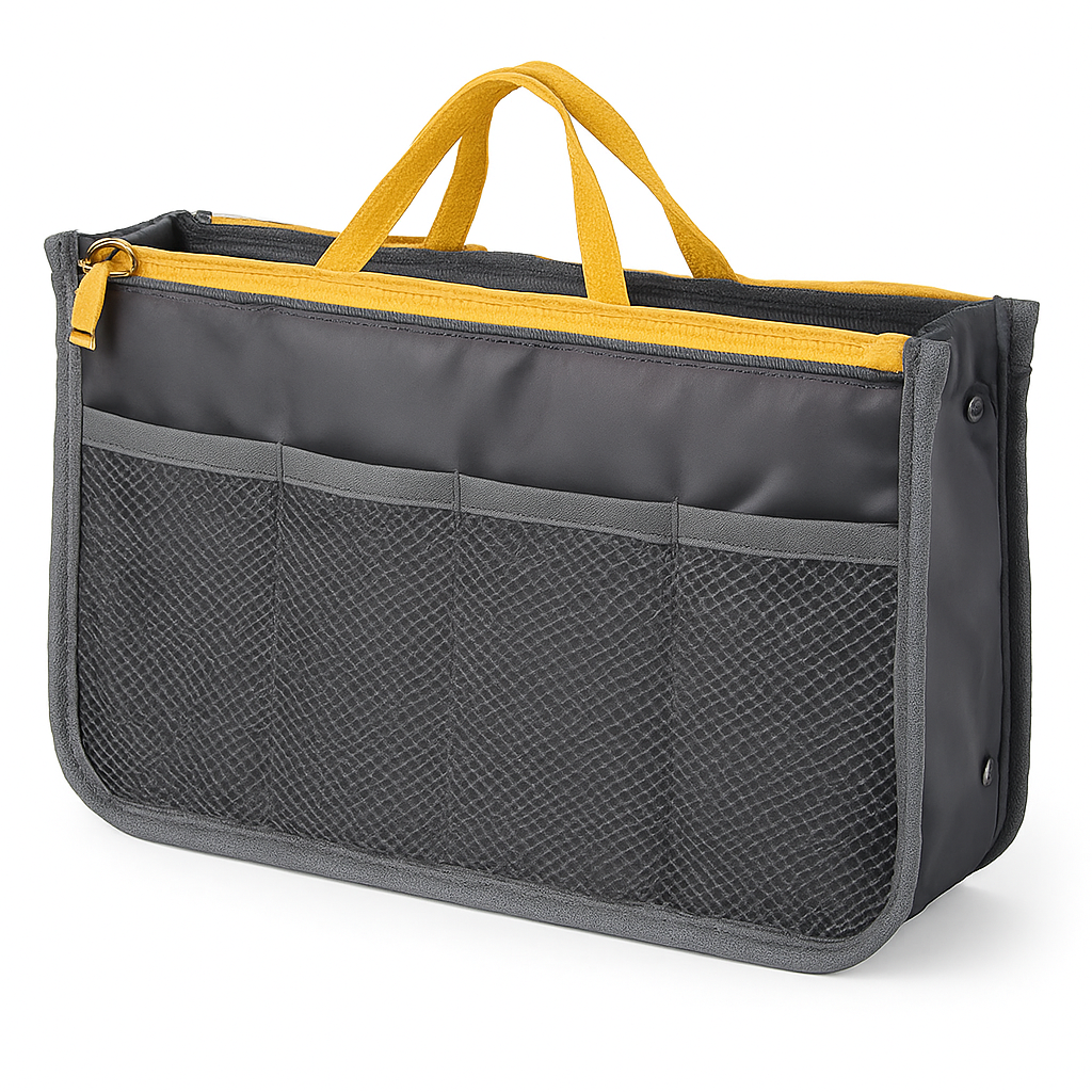 Travel Handbag Organizer | 13 Pockets | Detachable Key Chain | Nylon | iMounTEK | 6 Colors