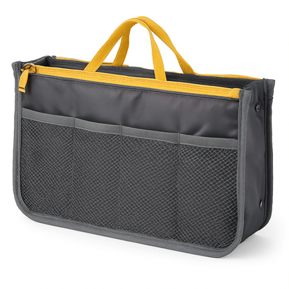 Travel Handbag Organizer | 13 Pockets | Detachable Key Chain | Nylon | iMounTEK | 6 Colors