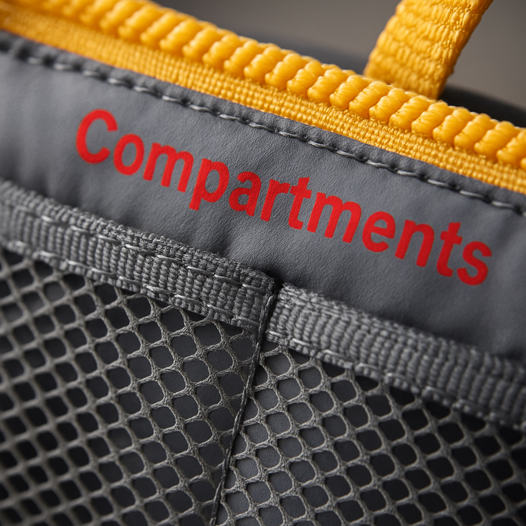 Travel Handbag Organizer | 13 Pockets | Detachable Key Chain | Nylon | iMounTEK | 6 Colors