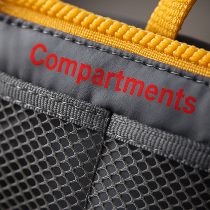 Travel Handbag Organizer | 13 Pockets | Detachable Key Chain | Nylon | iMounTEK | 6 Colors