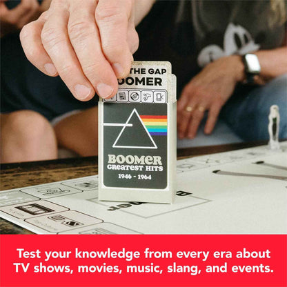 Mind the Gap — A Trivia Game for the Generations | Deluxe Edition | 2+ Players | Ages 10+