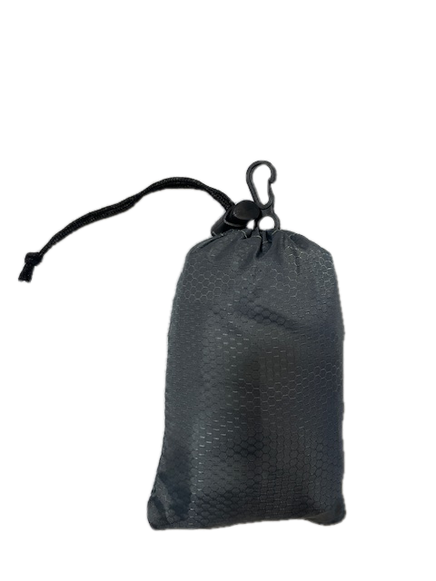 River Country Gear Packable Day Pack – 2.5 oz, 11”×17”×6”, Built-In Stuff Sack – Gray