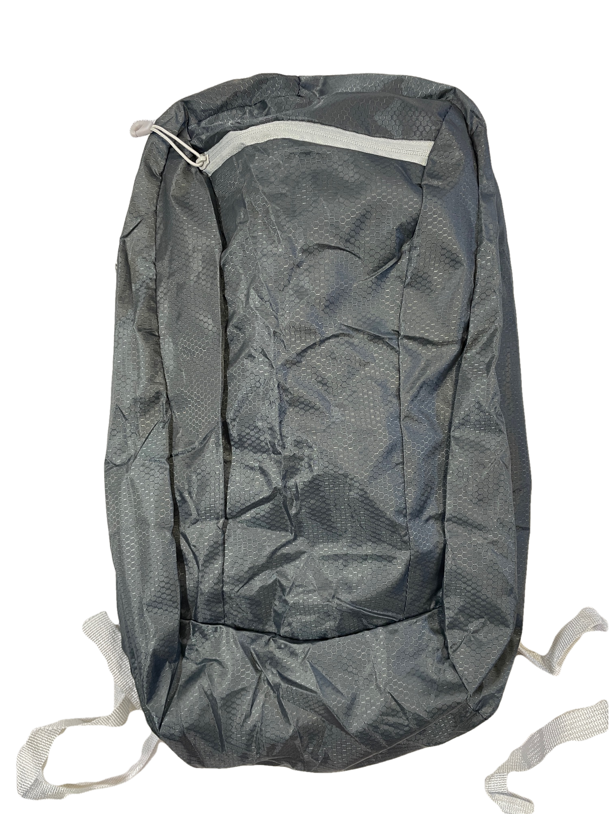 River Country Gear Packable Day Pack – 2.5 oz, 11”×17”×6”, Built-In Stuff Sack – Gray