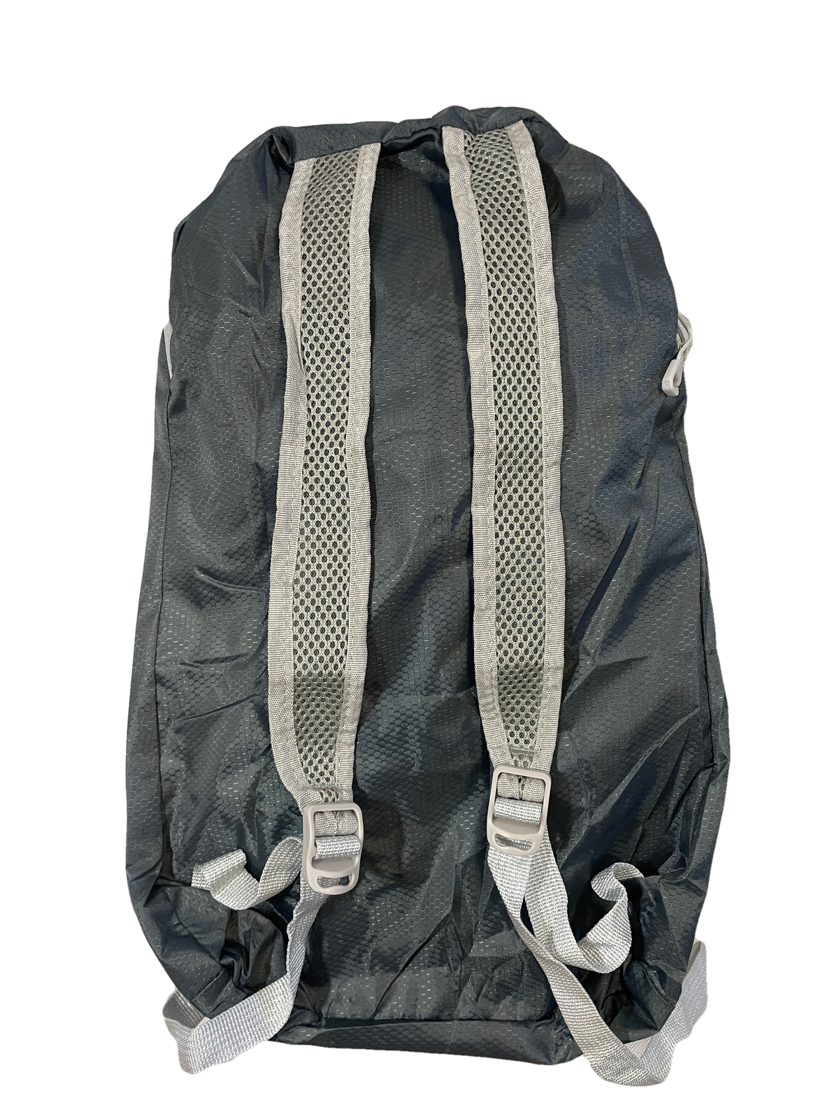 River Country Gear Packable Day Pack – 2.5 oz, 11”×17”×6”, Built-In Stuff Sack – Gray