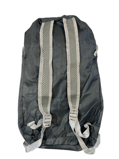 River Country Gear Packable Day Pack – 2.5 oz, 11”×17”×6”, Built-In Stuff Sack – Gray