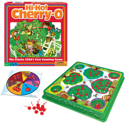 Hi-Ho! Cherry-O Board Game – Classic Kids Counting Game | 2-4 Players, Ages 3+