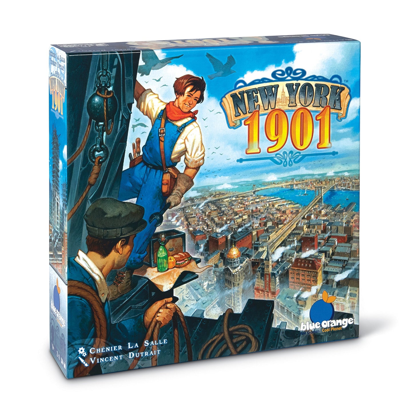 New York 1901 Board Game – Territory Control & City Building | 2-4 Players, Ages 8+