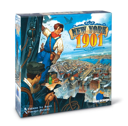 New York 1901 Board Game – Territory Control & City Building | 2-4 Players, Ages 8+