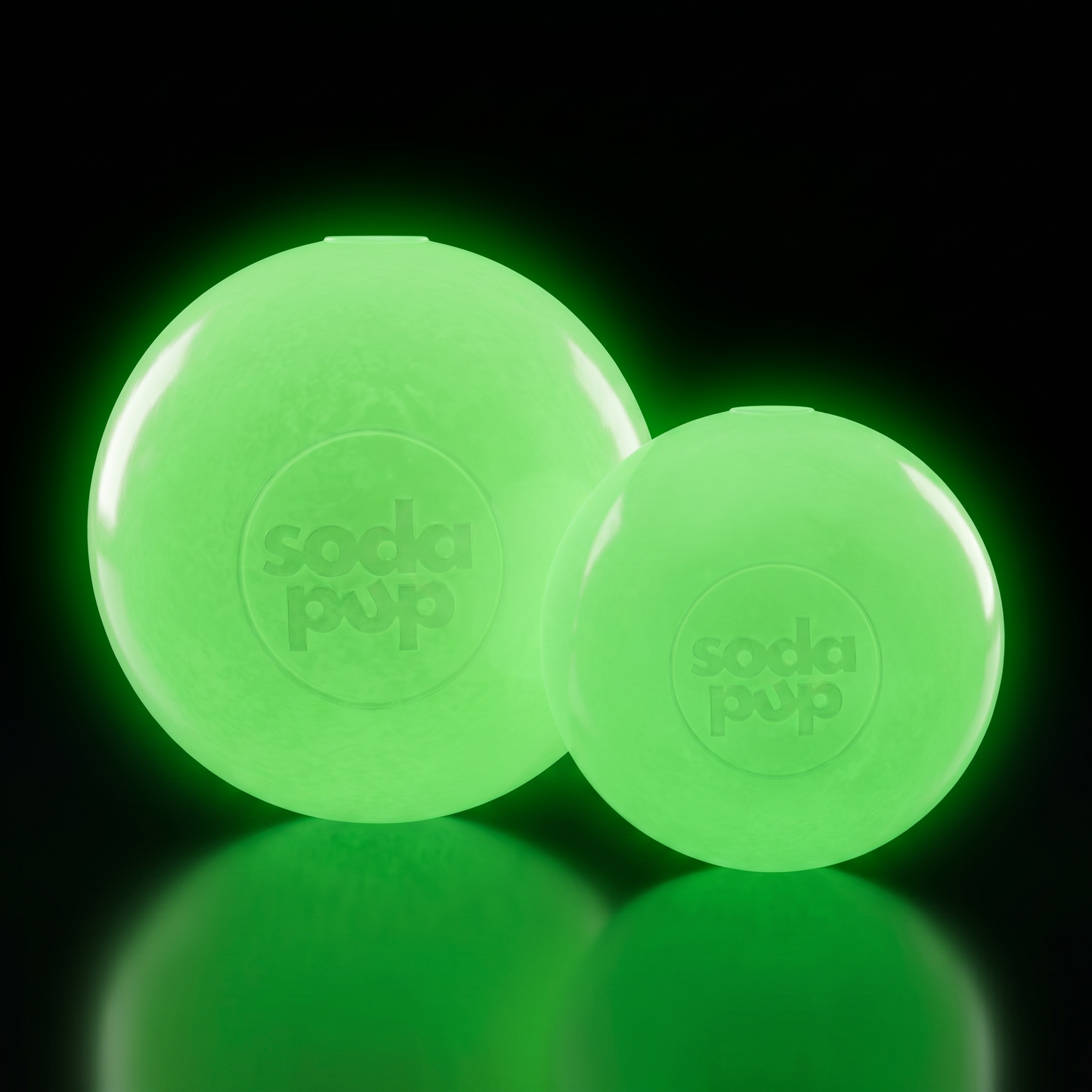 SodaPup Squeak Ball | Durable Squeaky Dog Toy | Floats | USA Made - Niksstuff