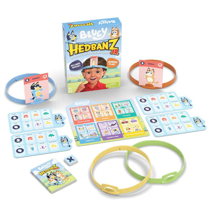 Bluey HedBanz Jr. Picture Guessing Board Game | 2–4 Players | Ages 5+