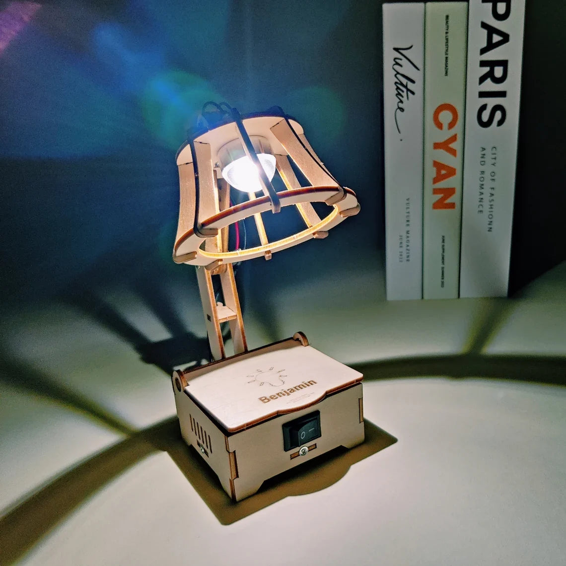 LED Lamp DIY Kit | Electrical Circuits STEM Toy for Kids Ages 8+ - Niksstuff