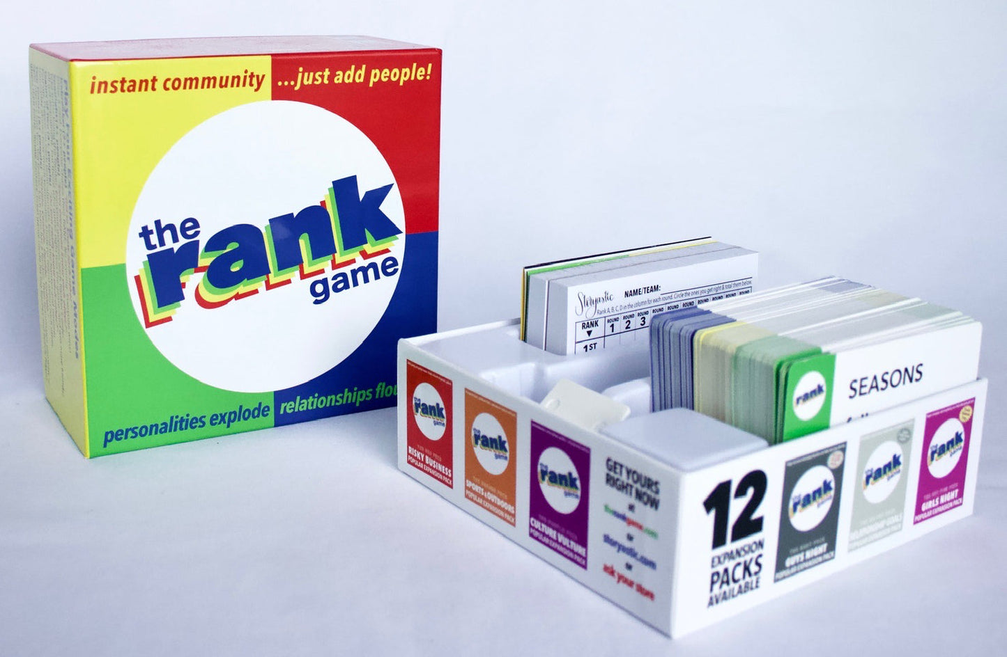 The Rank Game Special Edition | Party Game | Award-Winning | 150+ Cards - Niksstuff