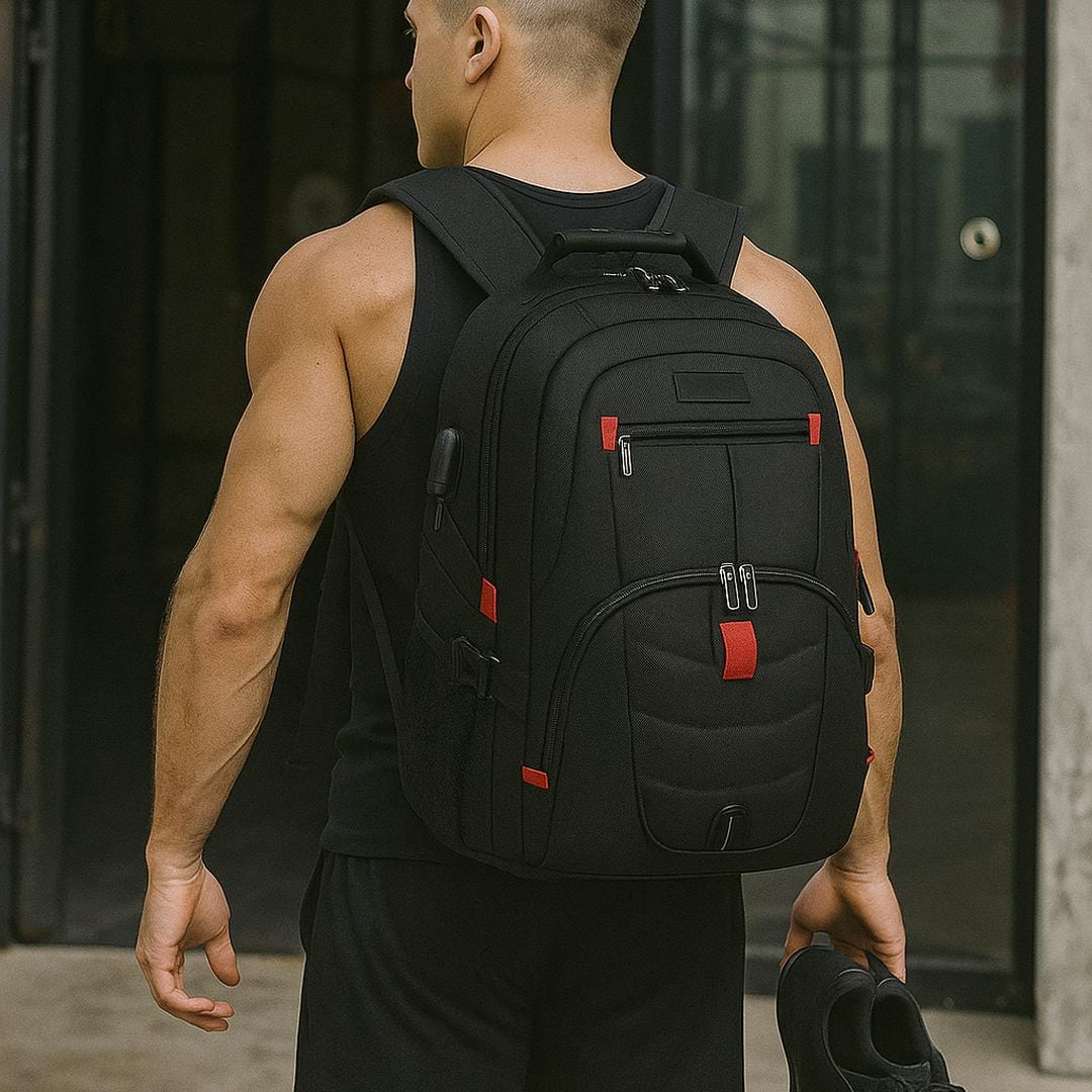 Sahara Anti-Theft Travel Laptop Backpack | USB Charging | Fits up to 17.3" | 4 Colors