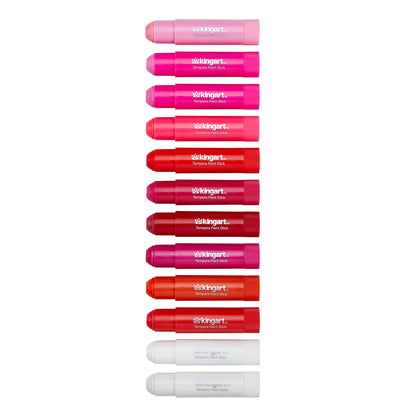 Kingart Tempera Paint Sticks - 60 Colors Washable Quick Drying