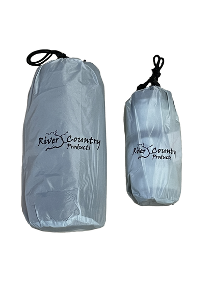 River Country Gear Self-Inflating Sleeping Pad Combo Set – Pad, 3-Season Sleeping Bag & Pillow