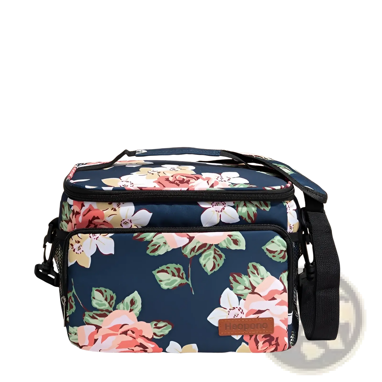 Insulated Lunch Bag | Large Crossbody Case | Oxford Cloth | 10L or 15L | 9 Colors