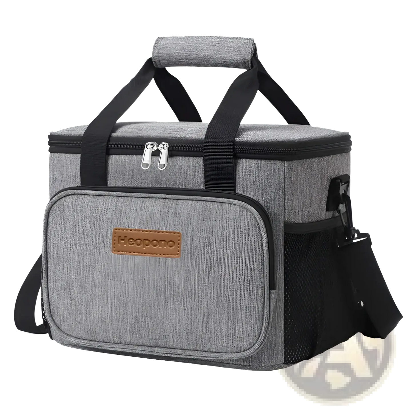 Insulated Lunch Bag | Large Crossbody Case | Oxford Cloth | 10L or 15L | 9 Colors