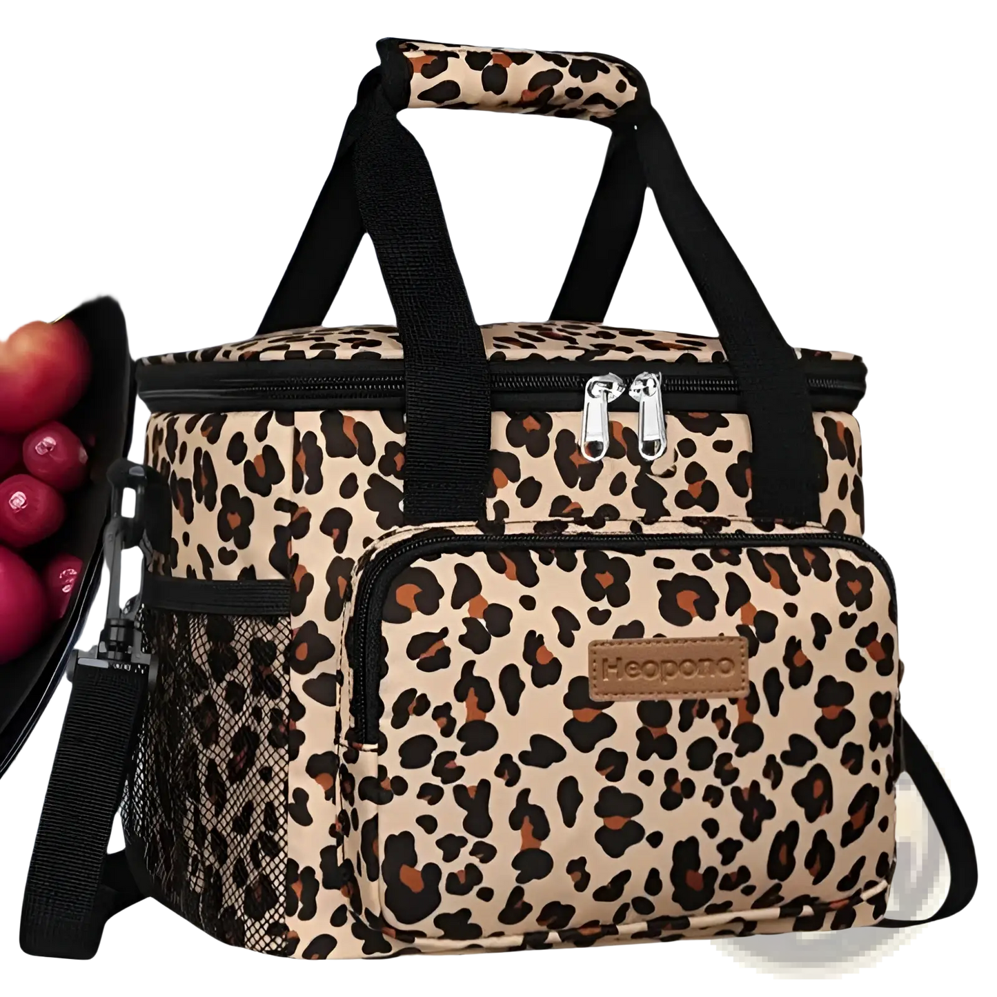 Insulated Lunch Bag | Large Crossbody Case | Oxford Cloth | 10L or 15L | 9 Colors