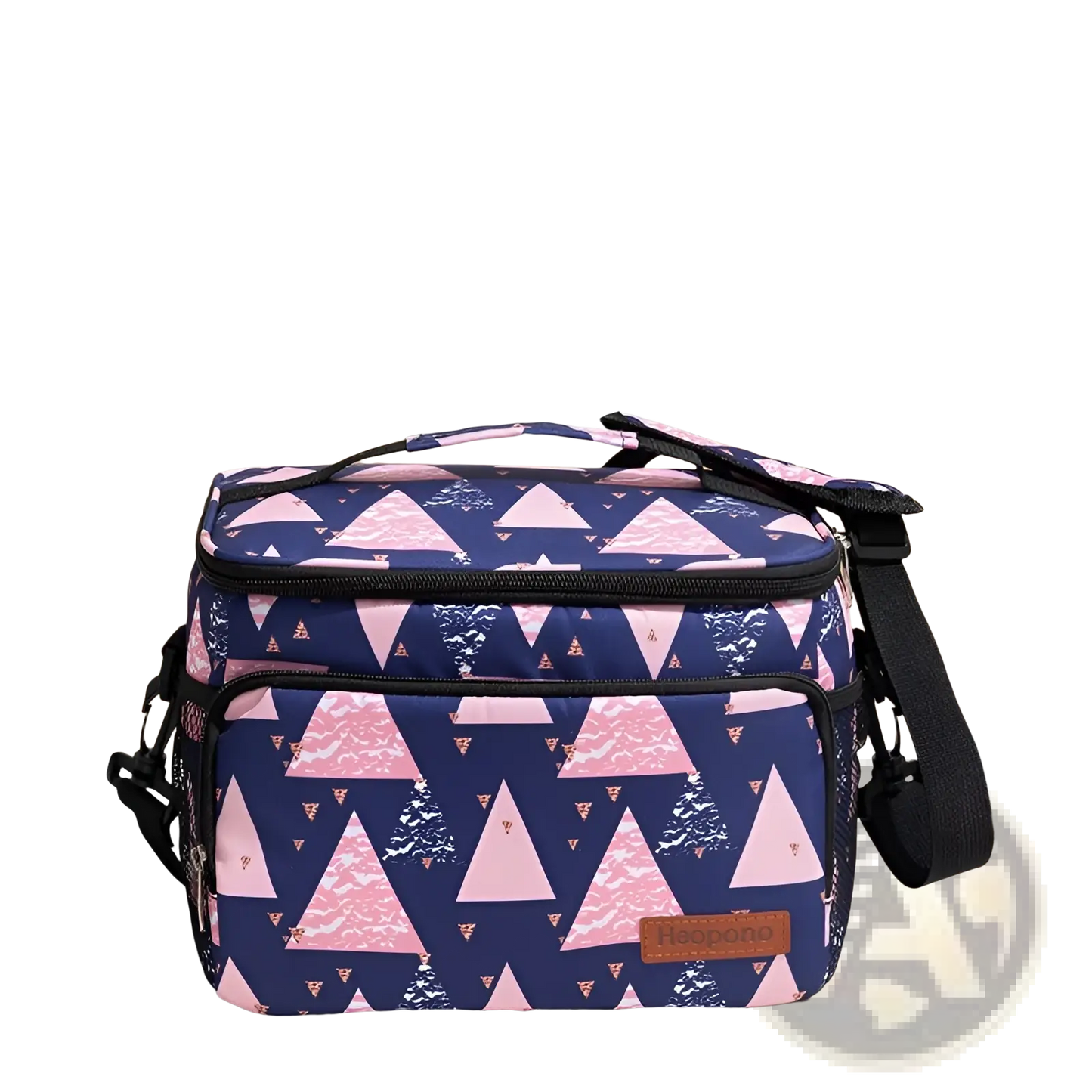 Insulated Lunch Bag | Large Crossbody Case | Oxford Cloth | 10L or 15L | 9 Colors