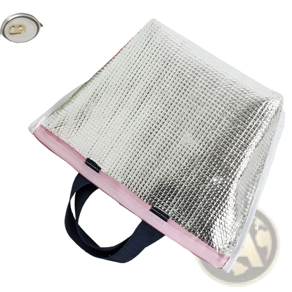 Insulated Oxford Bento Lunch Bag | Zipper Closure | 4 Colors | Heat & Cold Retention | ARBA Global - Niksstuff