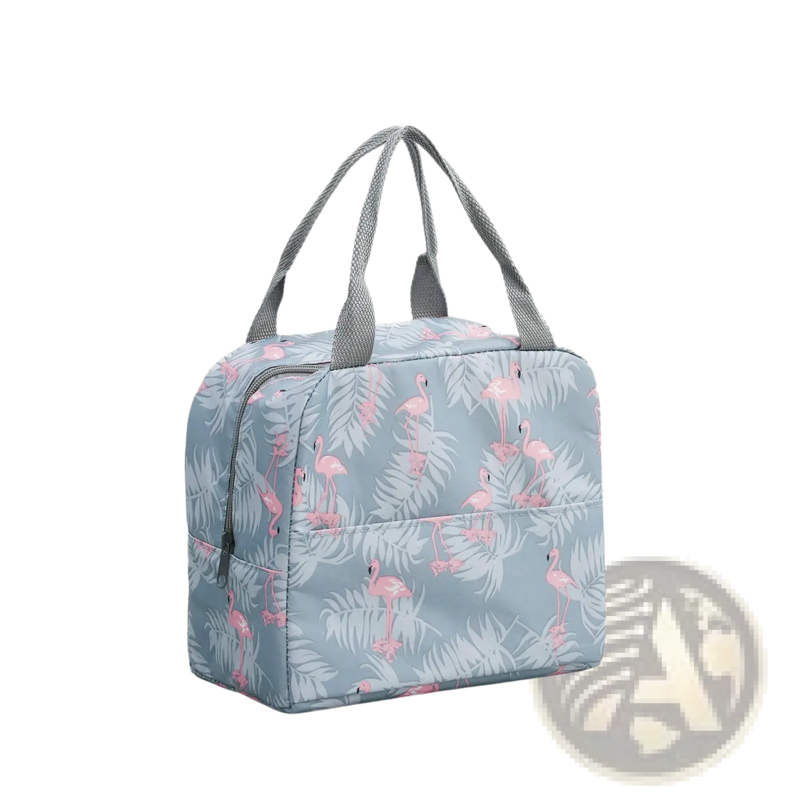Insulated Waterproof Lunch Bag | 5 Patterns | Cactus, Flamingo, Flower, Leaf, Pink White | ARBA Global - Niksstuff