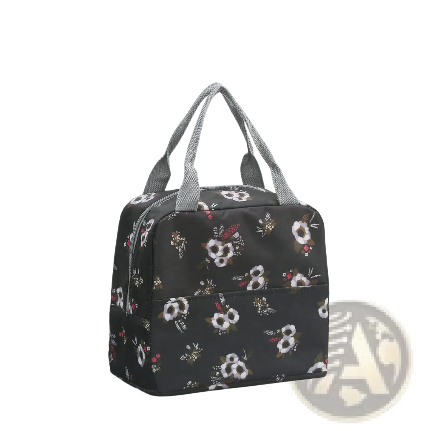 Insulated Waterproof Lunch Bag | 5 Patterns | Cactus, Flamingo, Flower, Leaf, Pink White | ARBA Global - Niksstuff
