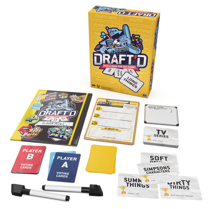 Draft'd Party Game – 3-5 Players, Ages 14+