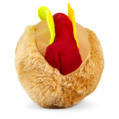 Jeffers American Grill Time Plush Squeaker Dog Toys | Hamburger or Hot Dog | Jeffers - Niksstuff