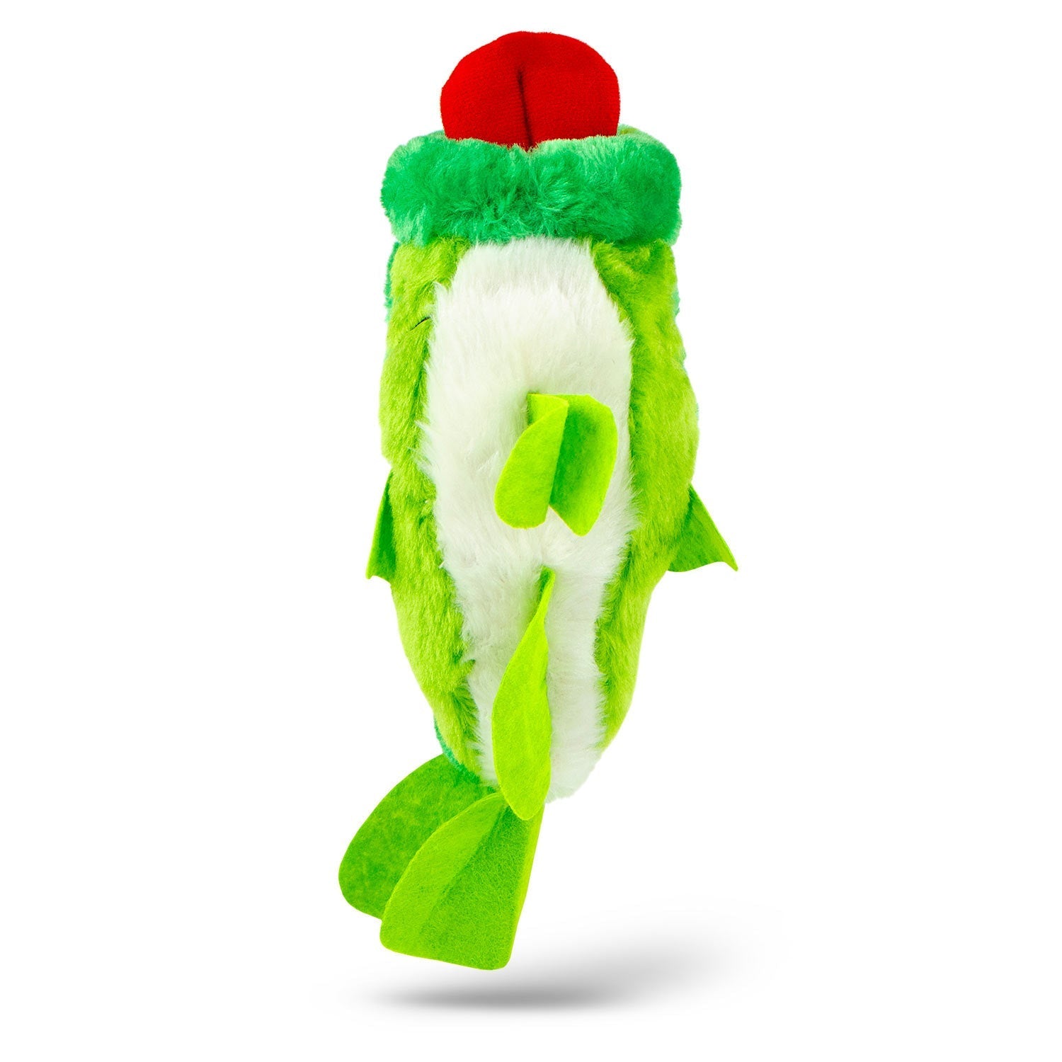 Jeffers Big Mouth Bass Plush Squeaker Dog Toy | 9"L | Soft & Cuddly - Niksstuff