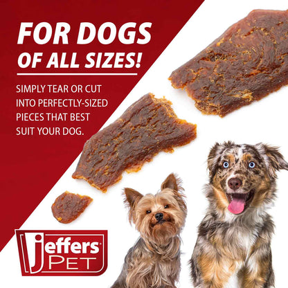 Jeffers Chicken Jerky Dog Treats | 24 oz | 100% Natural | Grain-Free | Made in USA | 1 or 2 Pack