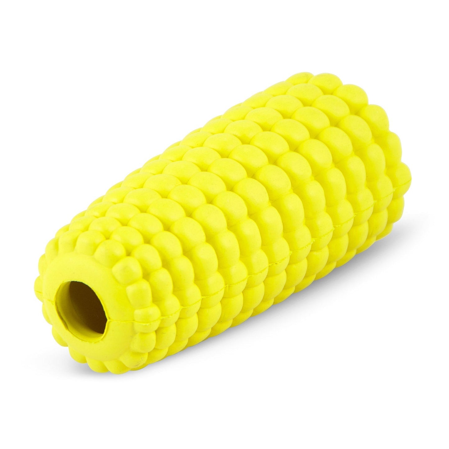 Jeffers Corn Cob Stuffable Treat Dispenser Dog Chew Toy | Natural Rubber | Medium | 1 or 2 Pack