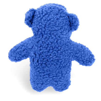Jeffers Fleecy Bear Plush Squeaker Dog Toy | Soft Fleece | Built-In Squeaker | 5" or 8" | Single or 6-Pack