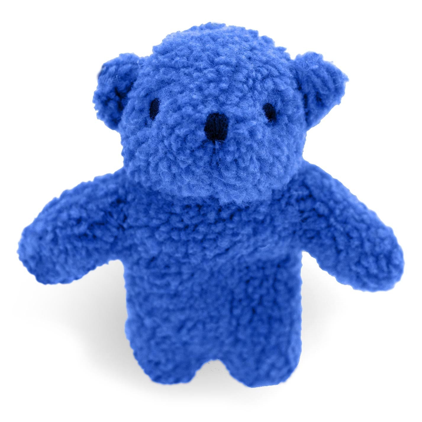 Jeffers Fleecy Bear Plush Squeaker Dog Toy | Soft Fleece | Built-In Squeaker | 5" or 8" | Single or 6-Pack