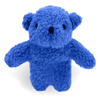 Jeffers Fleecy Bear Plush Squeaker Dog Toy | Soft Fleece | Built-In Squeaker | 5" or 8" | Single or 6-Pack